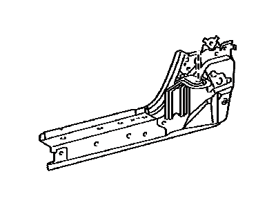Toyota 57403-0C050 Reinforce Sub-Assy, Floor Side, Inner RH