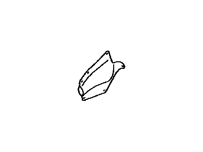 Toyota 53737-0C030 Seal, Front Fender Apron, LH