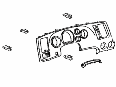 Toyota 55403-0C010 Panel Sub-Assembly, Inst