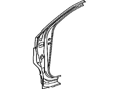 Toyota 61131-0C070 Pillar, Front Body, Outer RH