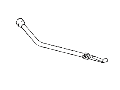 Toyota 09150-0C010 Wrench, Hub Nut Box