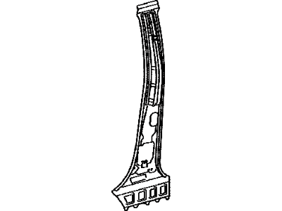 Toyota 61308-0C021 Pillar Sub-Assembly, Center