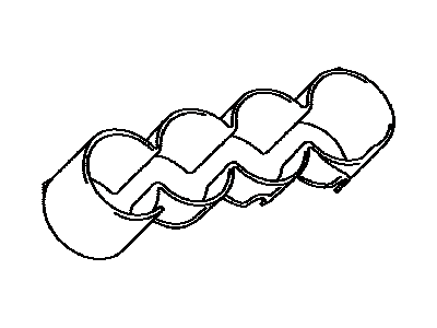 Toyota 11445-38010 Spacer, Cylinder Block Water Jacket