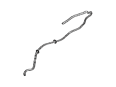 Toyota 85376-0C020 Hose, Windshield Washer