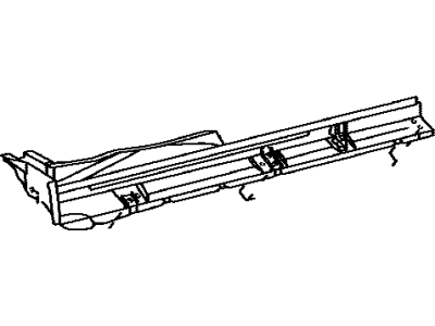 Toyota 57609-0C010 Reinforce Sub-Assy, Side Member To Floor, LH