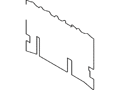 Toyota 64141-0C041 Sheet, Room Part Pan