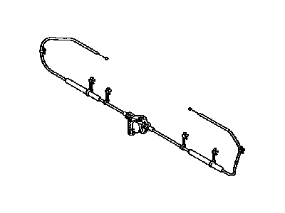 Toyota 69088-0C010 Cable Sub-Assembly, Door