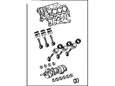 Toyota 11400-0S060 Block Assembly, Short