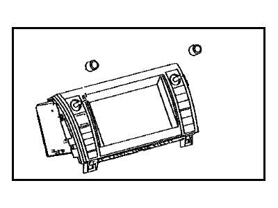 Toyota 86804-0C150 Cover Sub-Assembly, NAVI