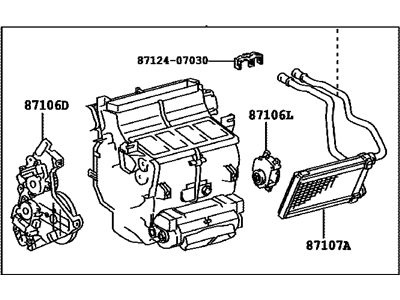 Toyota 87050-0C080 Radiator Assembly, Air C