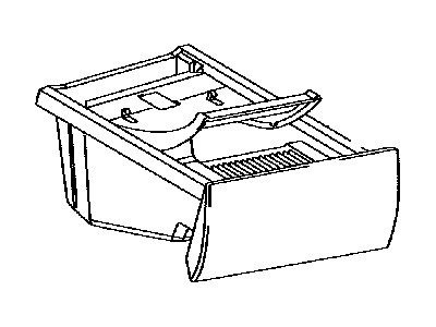 Toyota 74102-0C030 Box Sub-Assy, Front Ash Receptacle