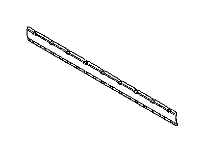 Toyota 64115-0C060 Reinforcement, Back Panel