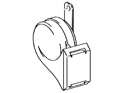 Toyota 86510-0C090 Horn Assembly, High PITC