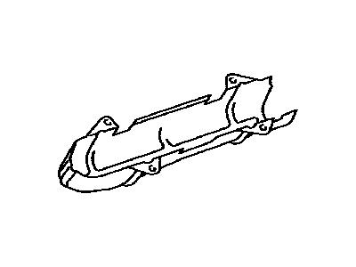 Toyota 17167-38140 INSULATOR, Exhaust Manifold Heat