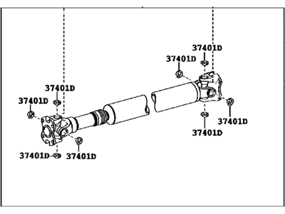 2014 Toyota Tundra Drive Shaft - 37140-0C071