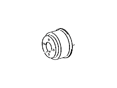 Toyota 16371-0F010 Pulley, Fan