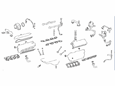 Toyota 04112-0S020 Gasket Kit, Engine Valve Grind