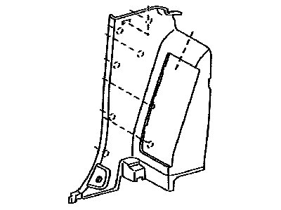 Toyota 62530-0C021-E3 Panel Assembly, Quarter