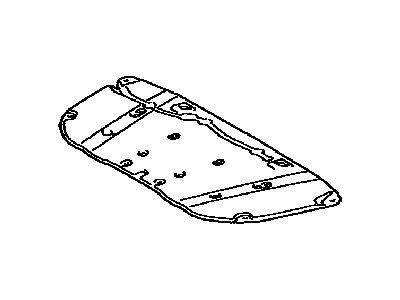 Toyota 53341-0C021 Insulator, Hood