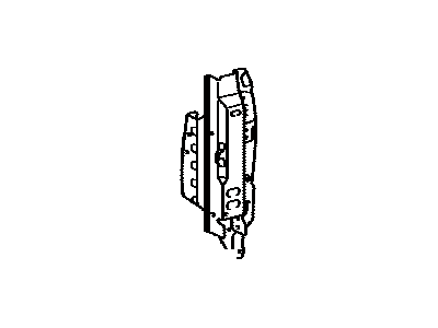 Toyota 65505-0C040 Post Sub-Assy, Side Panel Rear End, RH