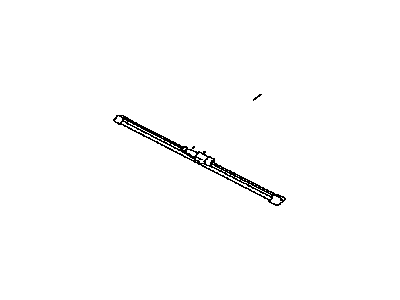 Toyota 85222-0C030 Front Wiper Blade, Left