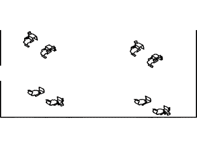 Toyota 04948-02140 Fitting Kit, Disc Br