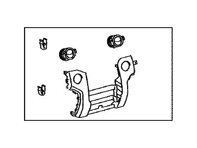 Toyota 55405-0C010-B0 Panel Sub-Assembly, Inst