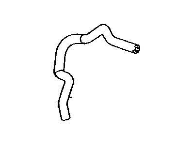 2008 Toyota Tundra Coolant Reservoir Hose - 16282-0F020