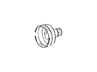 Toyota 35049-30020 Hub Sub-Assembly, REVERS