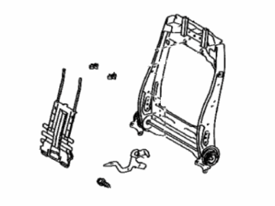 Toyota 71103-0C030 Frame Sub-Assembly, Front Seat