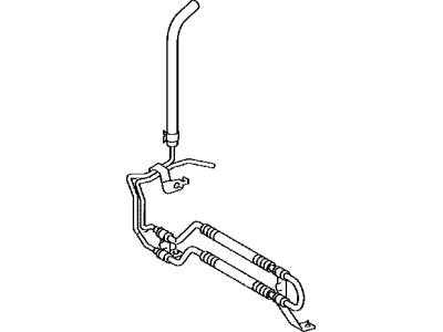 Toyota 44402-0C010 Cooler Sub-Assembly, Power Steering Oil