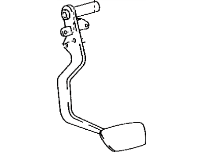 Toyota 47101-34081 Pedal Sub-Assy, Brake