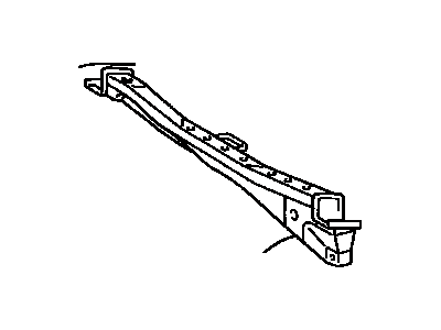 Toyota 51206-0C020 CROSSMEMBER Sub-Assembly, Frame