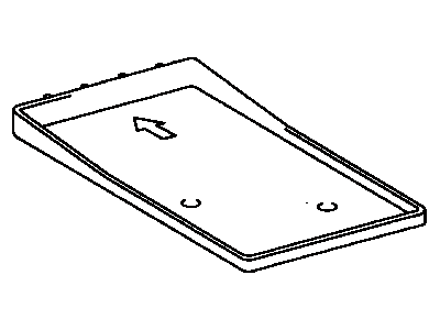 Toyota 74431-0C010 Tray, Battery