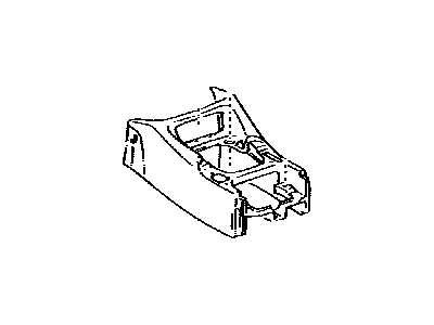 2006 Toyota Tundra Center Console Base - 58810-0C020-E1