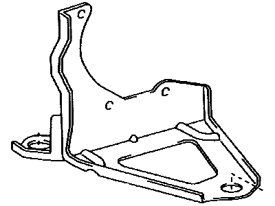 Toyota 44590-0C040 Bracket Assy, Brake Actuator