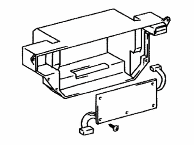 Toyota 55912-0C020 Housing, Heater Control