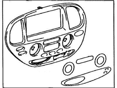 Toyota 84013-0C092-B0 Panel Sub-Assy, Integration