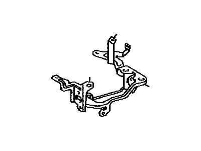 Toyota 48911-34010 Bracket, Rear Height Control Compressor