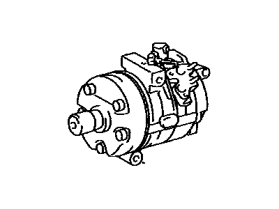 2003 Toyota Sequoia A/C Compressor - 88320-0C100