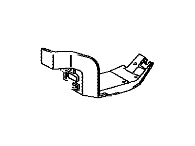 Toyota 48978-0C010 Cover, Height Control Compressor