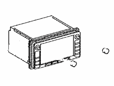 Toyota 86120-34030 Receiver Assy, Navigation