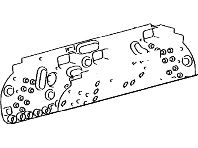 Toyota 83842-0C110 Case, Combination Meter