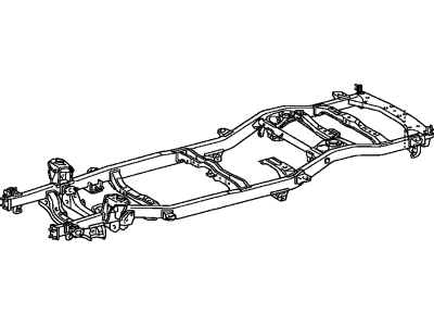 Toyota 51001-0C136 Frame Sub-Assembly