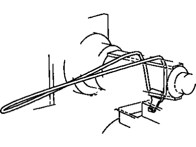 Toyota 58780-0C010 Band Assembly, Tool Box