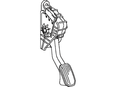 Toyota 78120-0C030 Rod Assy, Accelerator Pedal