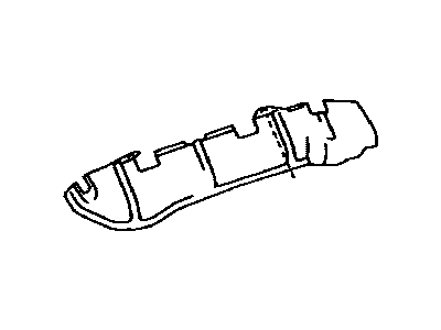 Toyota 17168-50100 INSULATOR, Exhaust Manifold Heat