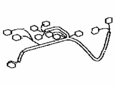 Toyota 82168-0C060 Wire, Seat