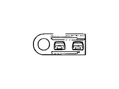 Toyota 85254-34010 Label, Rear Wiper Information