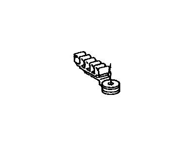 Toyota 47371-34040 Clamp, Brake Tube